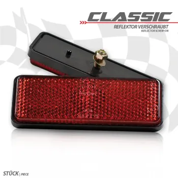 cafe 4 racer - "Klasický" reflektor - HS MOTO Germany Reflektor - odrazky 4251352605412