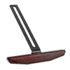 cafe 4 racer - Reflector Set "Spirit" red hexagonal with edge with holder L 125 x 18 - HS MOTO Germany Reflectors 4251926907904