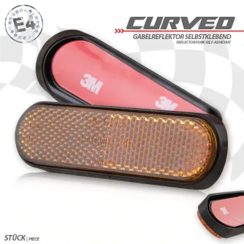 cafe 4 racer - Reflektor "Spirit" - HS MOTO Germany Reflektor - odrazky 4251926901681