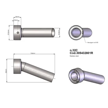 cafe 4 racer - Emgo Exhaust Gaskets – Yamaha RD200 74-76 - EMGO Accessories 