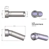 cafe 4 racer - Leovince "DB-Killer" N.32 Code 307677801R Dimensions: Silencer Ø 52 mm Outlet 38 - LeoVince Accessories 4251352661623
