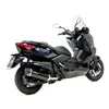 cafe 4 racer - LEOVINCE "NERO" YAMAHA X-MAX 400 13-16 Nerezová ocel Černý uhlíkový koncový kryt*** Pouze Euro 3 - LeoVince LeoVince 8051122153398