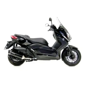 cafe 4 racer - LEOVINCE "NERO" YAMAHA X-MAX 400 13-16 Nerezová ocel Černý uhlíkový koncový kryt*** Pouze Euro 3 - LeoVince LeoVince 8051122153398