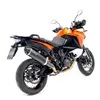 cafe 4 racer - LEOVINCE "NERO" YAMAHA X-MAX 400 13-16 Nerezová ocel Černý uhlíkový koncový kryt*** Pouze Euro 3 - LeoVince LeoVince 8051122153398