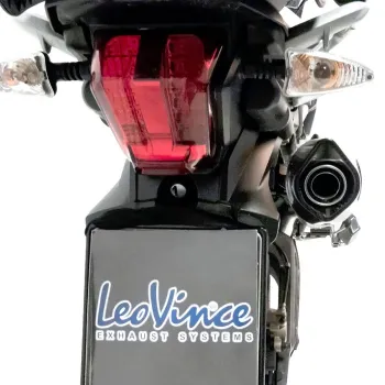 cafe 4 racer - LEOVINCE "NERO" YAMAHA X-MAX 400 13-16 Nerezová ocel Černý uhlíkový koncový kryt*** Pouze Euro 3 - LeoVince LeoVince 8051122153398