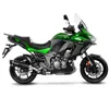 cafe 4 racer - LEOVINCE "LV ONE NERO" KAWASAKI VERSYS 1000 19-20 SLIP ON NEREZOVÁ OCEL ČERNÁ ABE EURO - LeoVince LeoVince 8051122159093