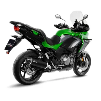 cafe 4 racer - LEOVINCE "LV ONE NERO" KAWASAKI VERSYS 1000 19-20 SLIP ON NEREZOVÁ OCEL ČERNÁ ABE EURO - LeoVince LeoVince 8051122159093