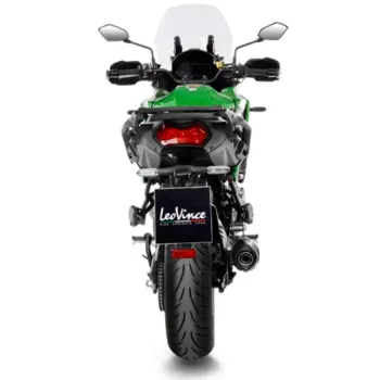 cafe 4 racer - LEOVINCE "LV ONE NERO" KAWASAKI VERSYS 1000 19-20 SLIP ON NEREZOVÁ OCEL ČERNÁ ABE EURO - LeoVince LeoVince 8051122159093
