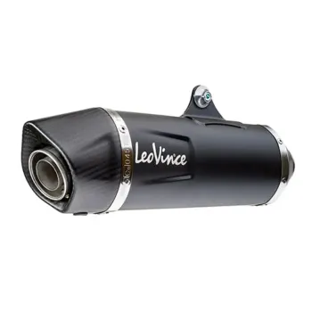 cafe 4 racer - LEOVINCE "LV ONE NERO" KAWASAKI VERSYS 1000 19-20 SLIP ON NEREZOVÁ OCEL ČERNÁ ABE EURO - LeoVince LeoVince 8051122159093