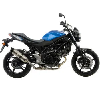 cafe 4 racer - GP štýl 01 čierny - Cafe4Racer Výfukové koncovky 