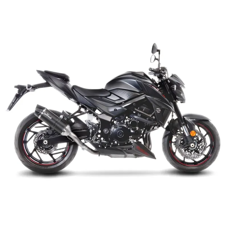 cafe 4 racer - LEOVINCE "LV ONE EVO" SUZUKI GSX-S 750/Z ABS 17-20 CARBON FIBER SLIP-ON EURO4 - LeoVince LeoVince 8051122155347