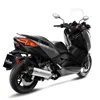 cafe 4 racer - LeoVince "LV ONE" YAMAHA X - MAX 300 17-20 NEREZOVÝ SLIP-ON EURO 4 - LeoVince LeoVince 4251352679970