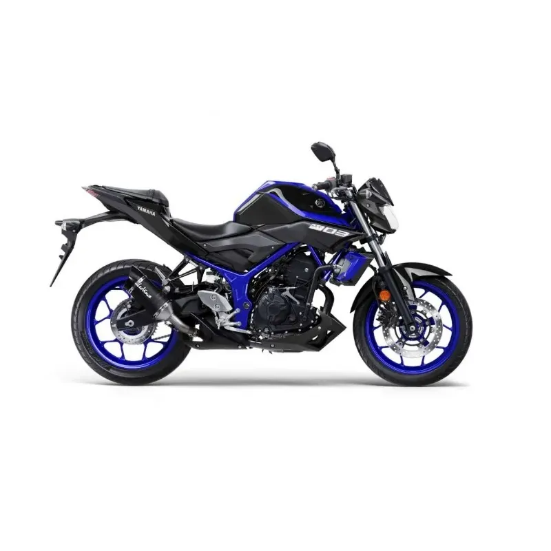 cafe 4 racer - LeoVince "LV PRO" Carbon Slip ON Euro 4 Yamaha MT03 17-20 Yamaha YZF-R3 - LeoVince LeoVince 4251926900738