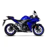 cafe 4 racer - LeoVince "LV PRO" Carbon Slip ON Euro 4 Yamaha MT03 17-20 Yamaha YZF-R3 - LeoVince LeoVince 4251926900738