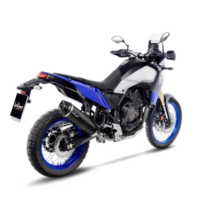 cafe 4 racer - LEOVINCE "LV ONE" YAMAHA TÉNÉRÉ 700 19- LV ONE EVO BLACK EDITION STAINLESS - LeoVince LeoVince 4251352669759