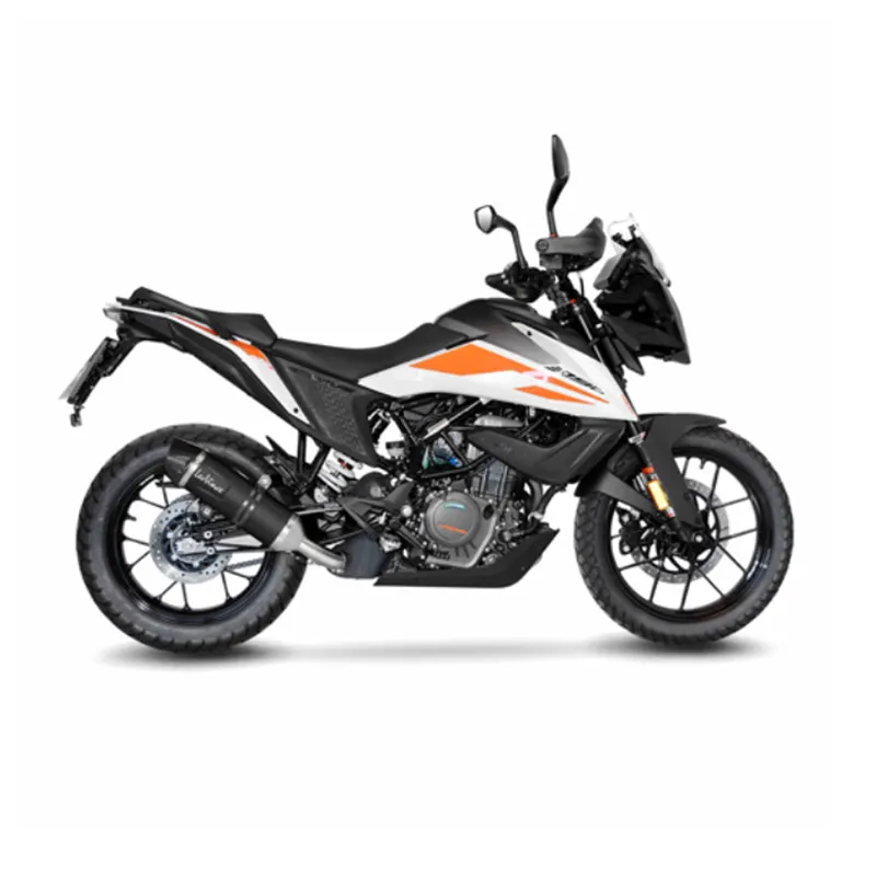 cafe 4 racer - LEOVINCE "LV ONE EVO" KTM 390 ADV 2020- LV ONE EVO ČIERNY SLIP ON - LeoVince LeoVince 
