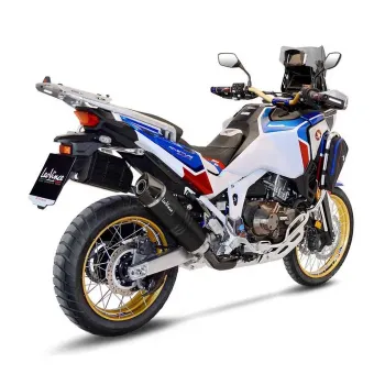 cafe 4 racer - GP Universal Silencer in Titanium with removable Db killer LEFT - UNIT GARAGE Mufflers 