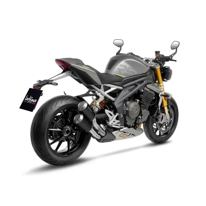 cafe 4 racer - LEOVINCE "LV-10" LV-10 BLACK EDITION TRIUMPH SPEED TRIPLE 1200 RR/RS 21-22 - LeoVince LeoVince 4251926904118
