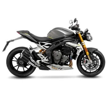 cafe 4 racer - LEOVINCE "LV-10" LV-10 BLACK EDITION TRIUMPH SPEED TRIPLE 1200 RR/RS 21-22 - LeoVince LeoVince 4251926904118
