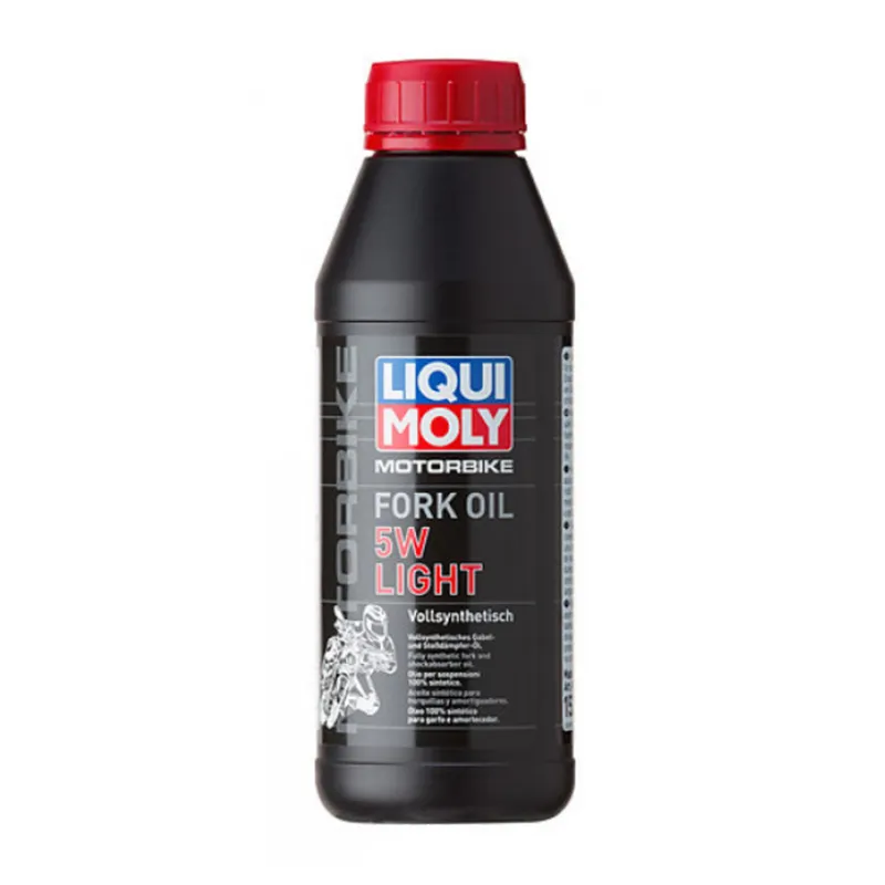 cafe 4 racer - LIQUI MOLY Fork Oil 5W 1l Light fully synthetic Universally applicable in telescopic forks as well as shock absorbers of - Liqui Moly Liqui Moly 4100420027161