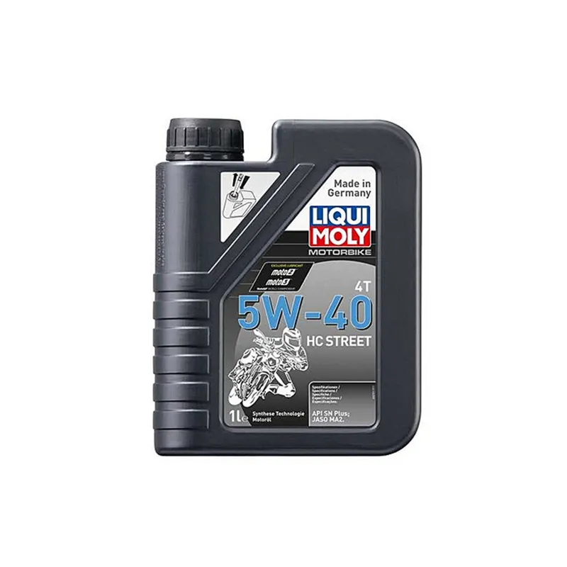cafe 4 racer - LIQUI MOLY 4T 5W-40 HC Street For air- and water-cooled 4-stroke engines, suitable for normal to extreme operating conditions - Liqui Moly Liqui Moly 4100420207501