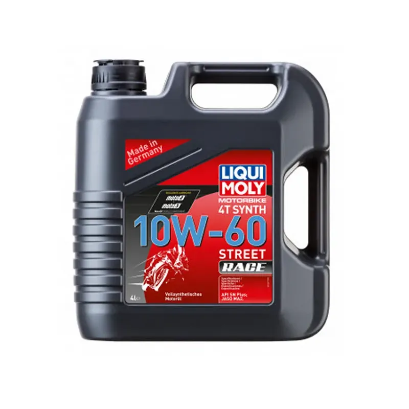 cafe 4 racer - 4L LIQUI MOLY 4T 10W-60 Street Race Fully Synthetic High-Performance Motor Oil - Liqui Moly 4T engine 4100420016875