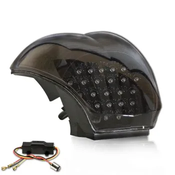cafe 4 racer - LED-Rear light Ducati HPmotard/HPstrada 821/939 - HS MOTO Germany Model Rear lights 4251352607898