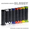 cafe 4 racer - Grip guma "Lesklá" 7/8 22mm Bílá ABS/Guma D: 125mm Otevřený konec - HS MOTO Germany 22 mm & 7/8 inch 4251352602763