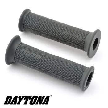 cafe 4 racer - Grip guma "GGD Delta" 7/8 palca / 22 mm trojuholníková čierna guma D: 125 mm otvorená - Daytona 22mm & 7/8 inch 4251352631336