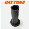 cafe 4 racer - Grip guma "GGD Delta" 7/8 palca / 22 mm trojuholníková čierna guma D: 125 mm otvorená - Daytona 22mm & 7/8 inch 4251352631336