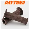 cafe 4 racer - Grip Rubber "GGD-AMI" 7/8 inch / 22mm brown Rubber L: 125mm open - Daytona 22mm &  7/8 inch 4251352631732