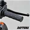 cafe 4 racer - Gumený grip "GGDI-OCTA" 1 palec / 25,4 mm Čierny Dĺžka: 125 mm Uzavretý - Daytona 25,4mm & 1 inch  4251352639196