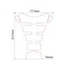 cafe 4 racer - Keiti Tankpad KT 6200B - Keiti Tank pads & Straps & Stickers 4251352626134