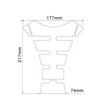 cafe 4 racer - Keiti Tankpad KT1300 - Keiti Boční ochranná & Popruhy  nádrže 4251352664105