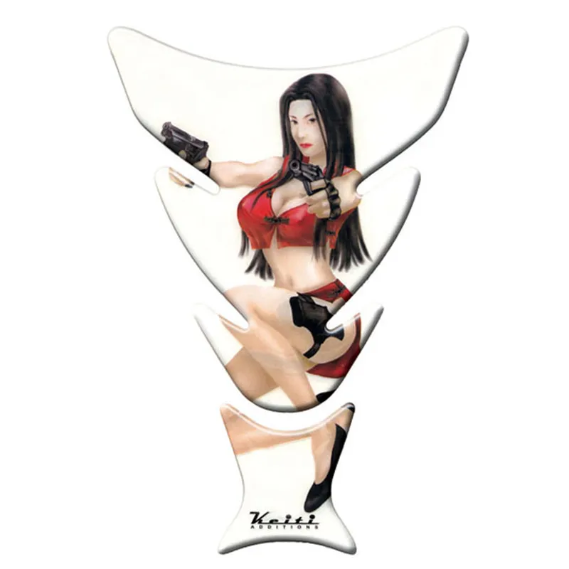 cafe 4 racer - Keiti Tankpad KT6100C white/transparent - Keiti Tank pads & Straps & Stickers 4251352664303