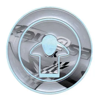 cafe 4 racer - Keiti Tankpad "Honda" TKW-506C white/transparent - Keiti Tank pads & Straps & Stickers 4251352663832