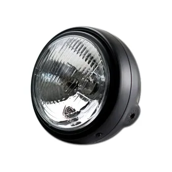 cafe 4 racer - HIGHSIDER 5 3/4 inch LED main headlight CIRCLE - Highsider Headlights side mount 4054783227693