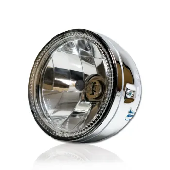cafe 4 racer - HIGHSIDER 5 3/4 inch LED main headlight CIRCLE - Highsider Headlights side mount 4054783227693