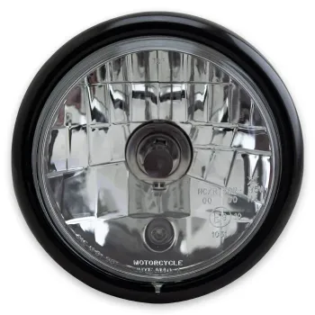 cafe 4 racer - HIGHSIDER 7 inch LED headlamp RENO TYPE 3 - Highsider Headlights side mount 4054783211166