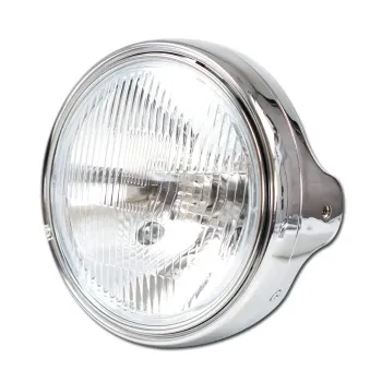 cafe 4 racer - HIGHSIDER Main headlight OREGON side mount - Highsider Headlights side mount 4054783029310