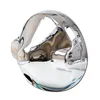 cafe 4 racer - Headlight "LTD" 7" Parking Light 4W Chrome Diffuser Glass Side M8 H4 E-approved - HS MOTO Germany Headlights side mount 4251352600721