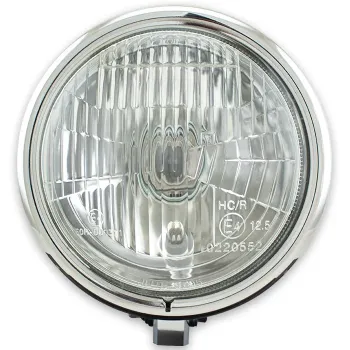 cafe 4 racer - HIGHSIDER 5 3/4 inch LED main headlight CIRCLE - Highsider Headlights side mount 4054783227693