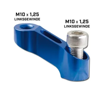 cafe 4 racer - BARRACUDA MIRROR ADAPTER BMW 10 mm (pair) - BARRACUDA Accessories 753610854661