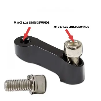 cafe 4 racer - Motogadget Handlebar adapter Triumph M6 - Motogadget Accessories 4054783655441