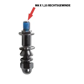 cafe 4 racer - Spätné zrkadlo do riaditok PRO5 KAWASAKI Z - HS MOTO Germany Príslušenstvo 4251926906044