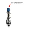 cafe 4 racer - "Mirror Adapter" HD 5/16-18 M8-R chrome - HS MOTO Germany Accessories 4251352608154