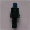 cafe 4 racer - "Adaptér zrkadla" M8-L M8 x 1,25 mm čierny (v zrkadle 5/16-18) - HS MOTO Germany Príslušenstvo 4251352609601