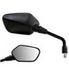 cafe 4 racer - Universal Mirror "SC60" ABS E-approved M10-R right black Unit Price - HS MOTO Germany Standard mirrors 4251352602176