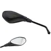 cafe 4 racer - Universal Mirror "F800 Scooter" Black ABS E-approved M8-R Right Piece Price - HS MOTO Germany Standard mirrors 4251352609786
