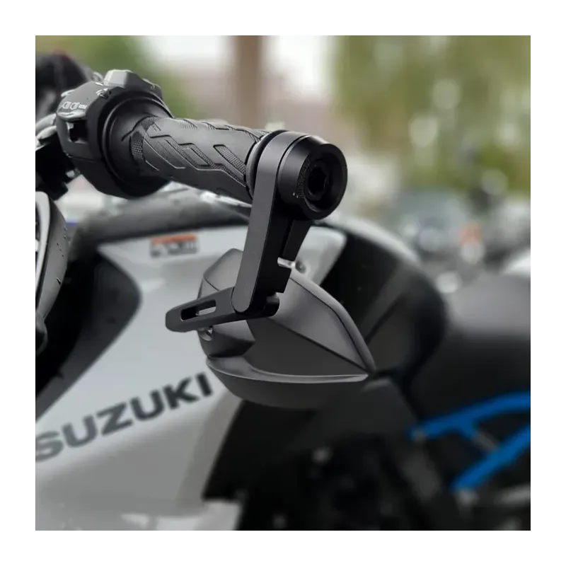 cafe 4 racer - Zrcátko na řidítka "STORM 10" D30 Černý hliník Pár Nastavitelná ramena: 78mm 135 x 90mm - HS MOTO Germany Zrcátka na řídítka 4251926907140